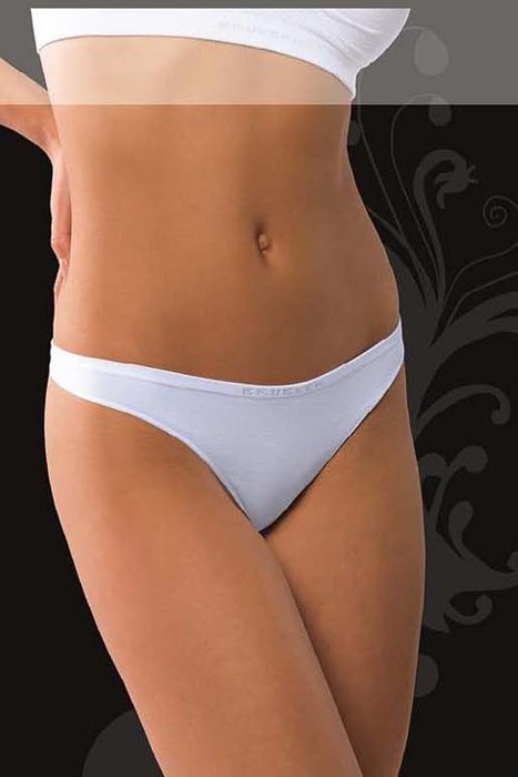 Brubeck Dámská tanga TH 000182 černé Velikost: L, Barva: Černá