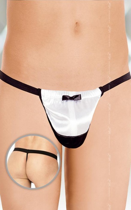 Softline Pánská tanga 4417 bílá Velikost: S/L, Barva: Bílá