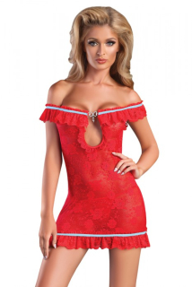 Livco Corsetti Erotické šaty Mija červené