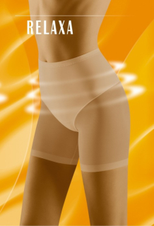 Wolbar Stahovací béžové kalhotky Relaxa Velikost: XL, Barva: béžová