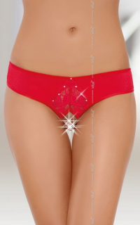 Erotická tanga 2400 červená Velikost: M/L, Barva: Červená