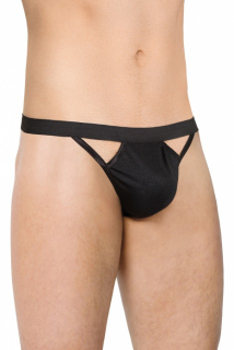 Softline Pánská tanga 4530 černá Velikost: univerzální, Barva: Černá